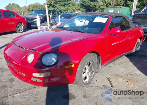 1998 Toyota Celica Gt from USA, damaged, VIN JT5FG02T3W0048822
